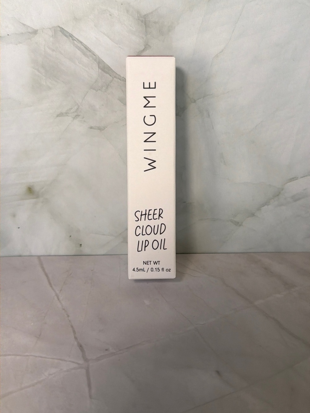 Wingme Sheer Cloud Lip Oil – Plume – New in Box